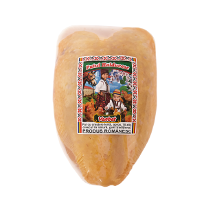 Puiul haiducesc - Piept cu piele si os la tavita